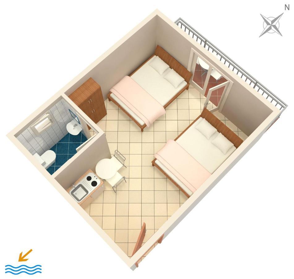Apartments By The Sea Podaca, Makarska - 6745 Buitenkant foto